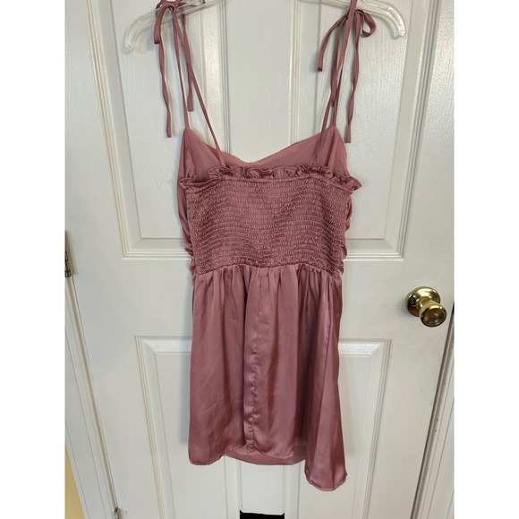 Dress‎ Forum Los Angeles Blush Pink Slip MiniDress Size M - Picture 2 of 3